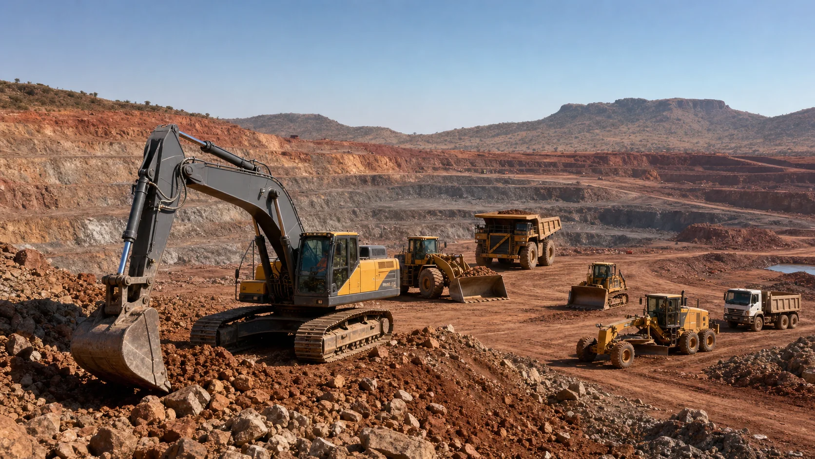 Excavators & Heavy Equipment · Mining Machinery