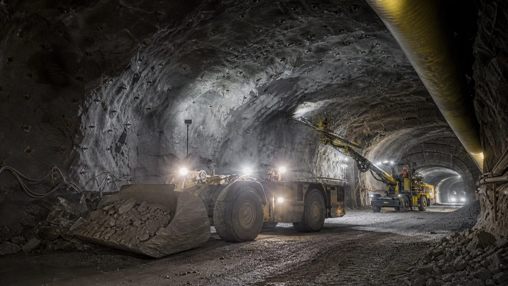 Underground Mining Equipment · Chile · Production and development support
