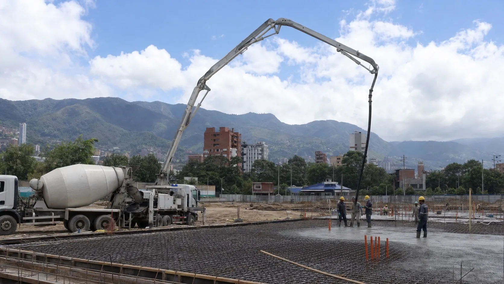 Colombia · Concrete infrastructure