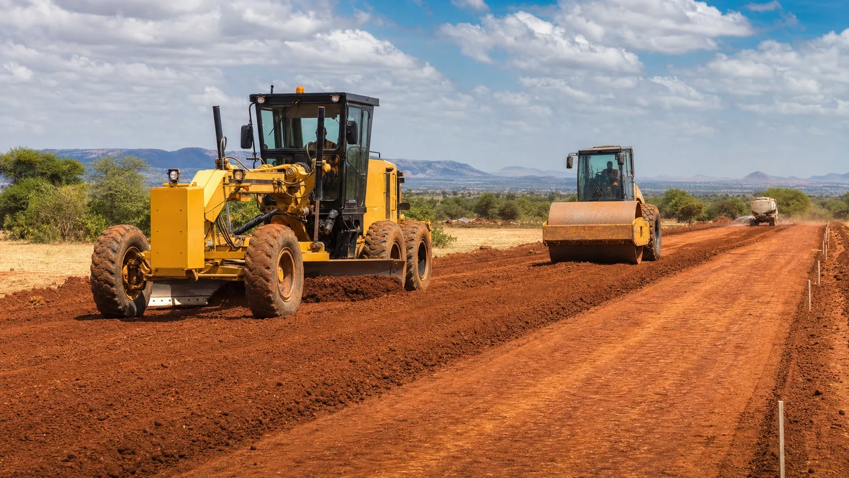 Road Machinery · Kenya · Road formation and maintenance