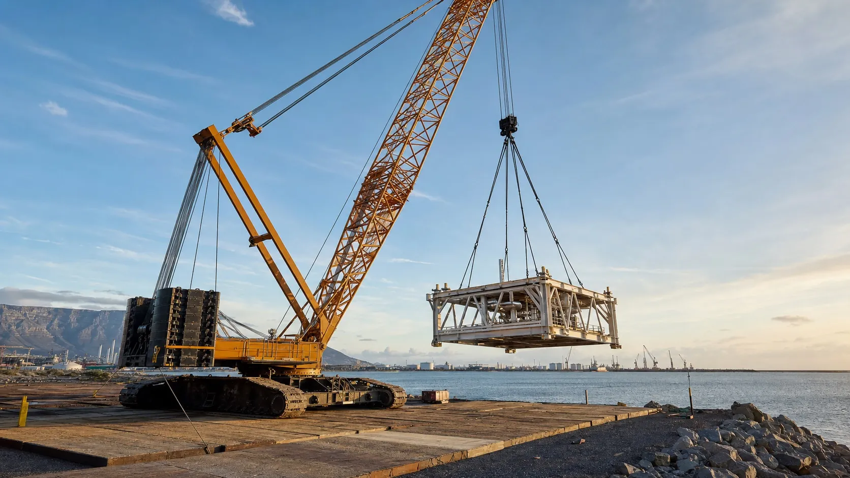 Crawler Cranes · Brazil · High-capacity site lifting