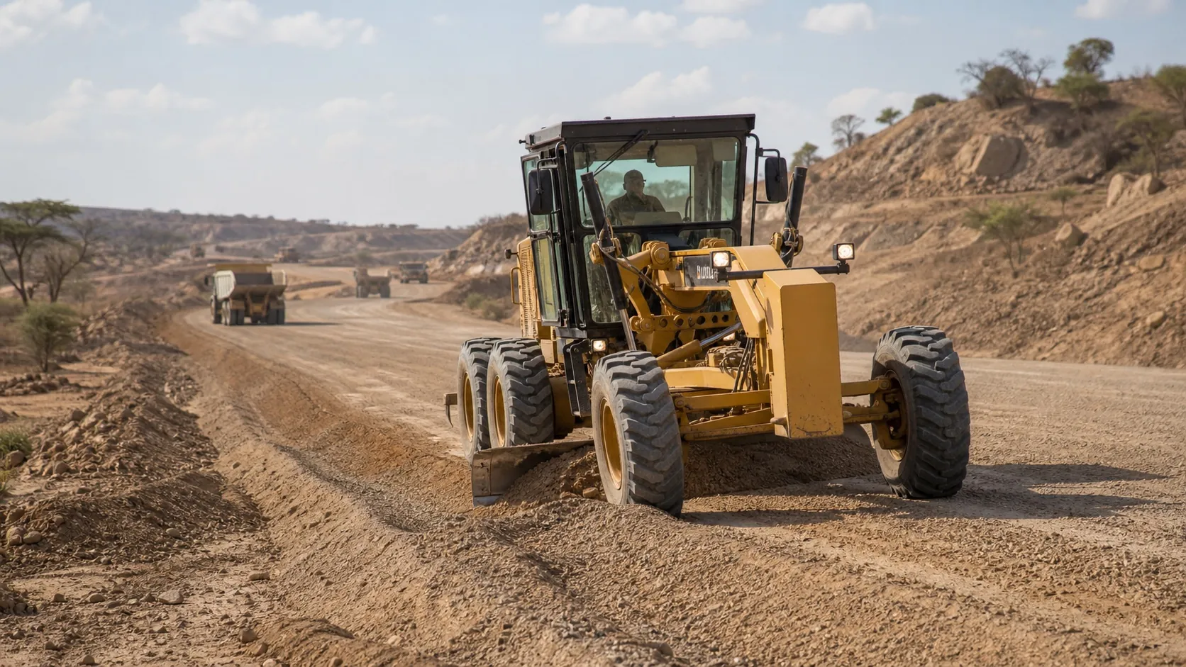 Motor Graders · Tanzania · Surface shaping and finishing