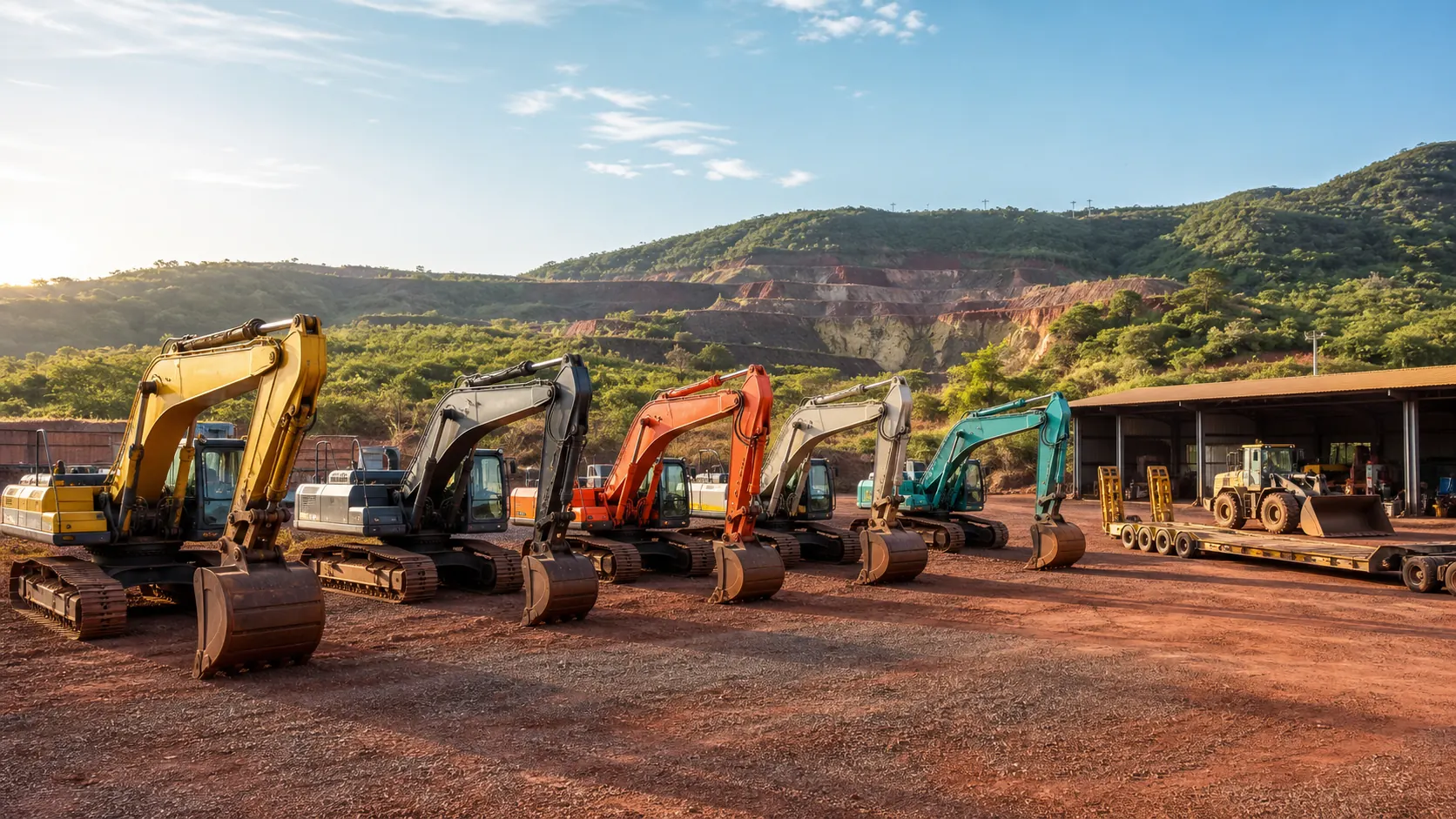 Manufacturer References · Excavators · Mining Machinery