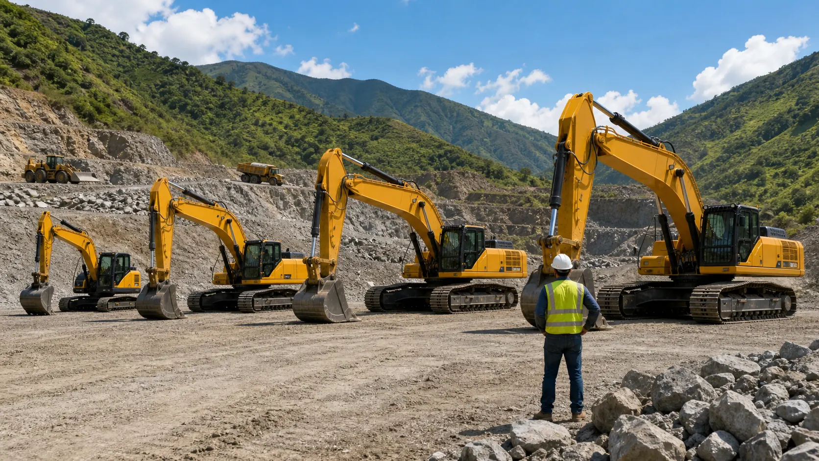 CAT Excavators & Machinery · Mining Machinery