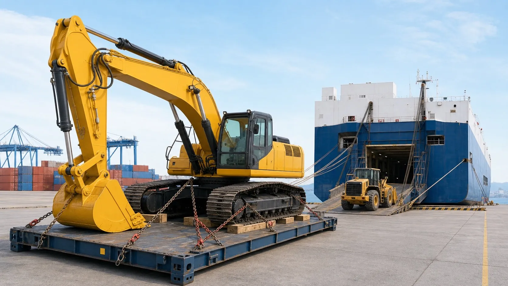 Tractor Trucks & Equipment Transport · South Africa · Low-bed equipment transfer