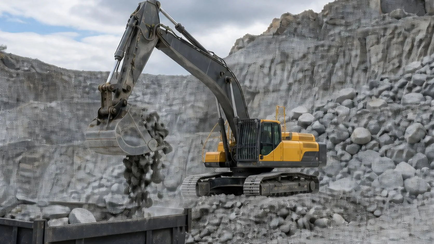 CAT 336 Excavator · Quarry & Mining
